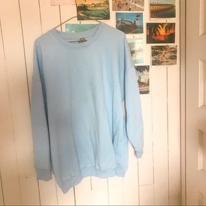 Vintage Baby Blue Crewneck